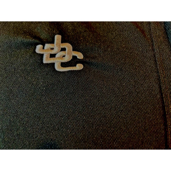 Nike Dri Fit Golf Polo Shirt Mens Size L Black Short Sleeves Company Logo Casual - Picture 4 of 11